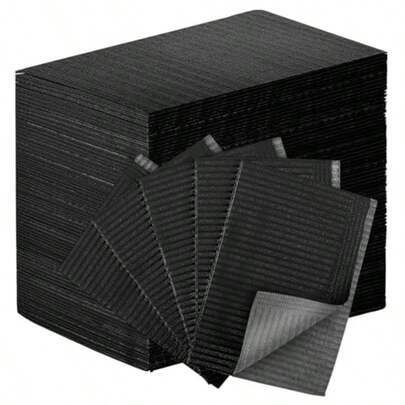 125 chiếc yếm nha khoa - Yếm trải bàn xăm, Yếm nha khoa dùng cho xăm và xỏ khuyên, Yếm bệnh nhân, Yếm nha khoa 3 lớp dùng để che khay xăm