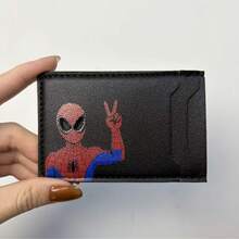 Ví đựng thẻ ID/thẻ hóa trang Người Nhện của Marvel, có thể dùng cho mọi loại người, là món quà hoàn hảo cho sinh nhật, Giáng sinh, Ngày của Cha và các dịp khác. - nhiều màu - Xem 4