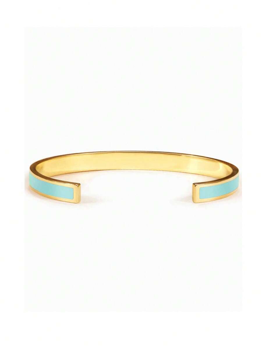 Brazalete de puño minimalista - Rosa - Ver 1