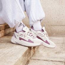 OZWAVE “Bobo Shoes”复古厚底运动鞋，休闲运动鞋 - 紫丁香色 - 查看 1