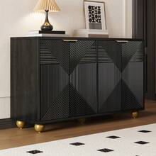 Buffets & Sideboards - Black + MDF - View 7