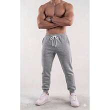 Men's Sweatpants, Winter Fashion, Cold Weather - Men's Gray Sweatpants - View 2
