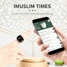 蓝牙智能电子祈祷戒指计数器，穆斯林祈祷提醒器带闹钟，指戴式念珠计数器 - 查看 10