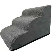 Escaleras para mascotas, escalones para cama de perro antideslizantes, rampa, desmontable y lavable para perros pequeños y ancianos, escaleras para perros para cama y sofá, adecuado para poodle, corgi, gatos - Multicolor - Ver 2