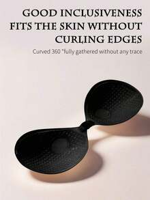 1/2/4Pcs Invisible Wedding Bra With Front Closure| Reusable Silicone Nipple Pasties For Backless Dresses| Strapless Self-Adhesive Breast Petals For Party & Evening Gown - Nhiều màu - Xem 17