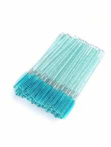 50pcs/Set Disposable Mascara Wands, For Eyelash Extension, Eyebrow And Eye Makeup, 100pcs/Set Crystal 7 Colors (Colorful) Mascara Wands - Multicolor - View 13