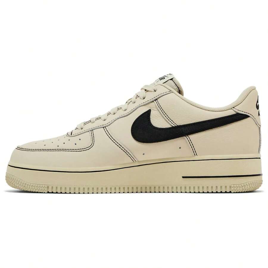 Nike Air Force 1 '07 LV8 'Men's Light Khaki Black' HQ2037-200 - Kem - Xem 1