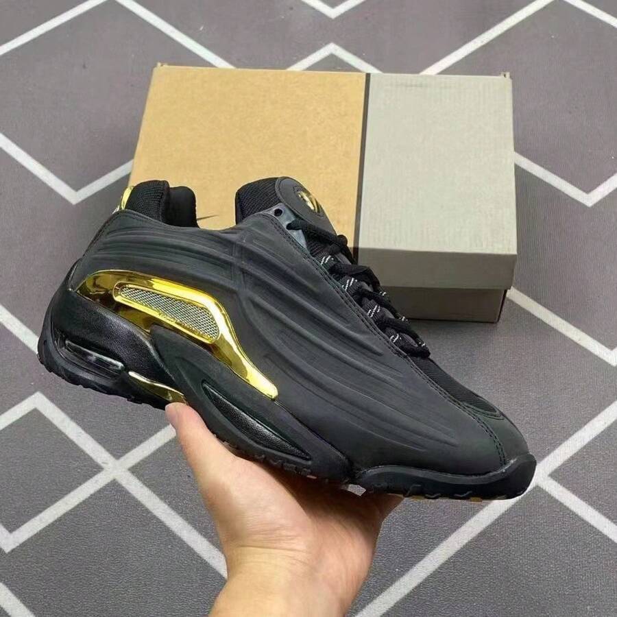 Unisex Sports Shoes, Casual Retro Air-Cushioned Shoes - 金色 - 查看 1