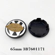 4个55mm、56mm、65mm、70mm汽车轮毂中心盖/轮毂盖，适用于捷达MK5、高尔夫、帕萨特，零件编号3B7601171、1J0601171 - vw - 查看 9