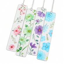 治愈系清新水彩花卉不锈钢书签，多种颜色可选，并配有同款樱花吊坠。自然文艺风格，是爱书之人、花卉爱好者和阅读达人的理想之选。 - 均碼 - 查看 11