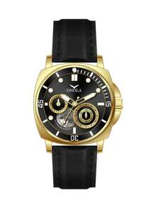 ONOLA 2026 男士自动机械腕表，30米防水，商务风格，夜光显示，镂空陀飞轮，礼盒包装 - 均碼 - 查看 18