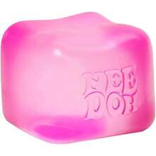 Nee Doh Nice Cube Squishy - Premium Skin-Friendly TPE, Durable Slow Rebound, Trending Fidget Toy, Ideal For Classroom & Travel, Sensory Play, Ages 3+ - 三人同行 - 查看 3