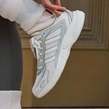 Adidas ECLYPTIX 2000 复古 Y2K 厚底运动鞋，休闲运动鞋 - 薄荷綠 - 查看 2