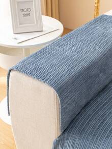 1 vỏ đệm sofa vải nhung, kiểu dáng tối giản hiện đại, sử dụng được cả bốn mùa, chống trượt, chống bụi, bảo vệ sofa, có thể giặt máy, không biến dạng, không phai màu, bền, chống trượt, chống trầy xước do thú cưng, chống bám bẩn, làm mới sofa, trang trí sofa, tăng thêm vẻ đẹp cho không gian, phù hợp cho sofa 1-4 chỗ ngồi, sofa hình chữ L. - Màu xanh lam - Xem 8