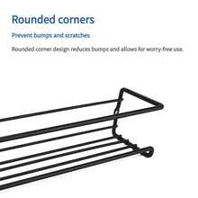 Wall Mounted Kitchen Racks - أسود - مشاهدة 5