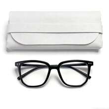 1 pieza Gafas planas ligeras con marco completo y estuche con cremallera - transparente - Ver 11