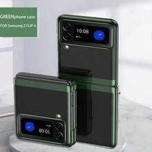 Ốp điện thoại siêu mỏng mạ điện, ốp điện thoại trong suốt, thiết kế tối giản, phù hợp với Galaxy ZFold3/Fold4/Fold5/Fold6/Fold7/Flip3/Flip4/Flip5/Flip6/ - Nhiều màu - Xem 51