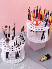 1 chiếc hộp đựng bút đa năng, hộp đựng cọ vẽ, bút trang điểm, văn phòng phẩm, hộp đựng bút thiết kế tối giản. - Nhiều màu - Xem 4