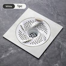 3/1pc Bathroom Drain Filter, Vortex Drain Cover, Anti-Clogging & Anti-Insect Drain Strainer, Effectively Prevents Hair Clogging, With Handle For Easy Cleaning, Reusable, Suitable For Kitchen Sink, Bathroom, Balcony And Other Drains - Multicolor - View 9