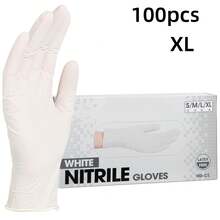 100pcs Per Pack, Available In Deep Pink And Light Purple. Disposable Nitrile Gloves. Sizes: S, M, L, XL. Durable, Waterproof, And Thickened, Suitable For Household Cleaning. Also Applicable For Kitchen, Bathroom, Cleaning, Tattooing, Beauty Care, Hair Coloring, Pet Care, Beauty Salon, Cleaning Supplies, Kitchen Essentials, Etc. New In 2026 Essential Cleaning Tools - 100pcs - 查看 23