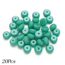 20 hạt acrylic hình trụ trong suốt rực rỡ - Lý tưởng để làm đồ trang sức, vòng cổ, vòng tay, móc khóa, trang trí bút đính hạt và phụ kiện - Phối màu ngẫu nhiên, hạt rời, thỏa sức sáng tạo! - Nhiều màu - Xem 20