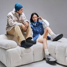 ADIPUFF MID “面包鞋” 保暖、防滑、耐穿的中帮休闲冬鞋 - 黑色 - 查看 3