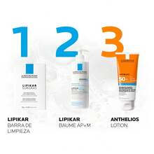 La Roche Posay Lipikar Surgras 150g Barra Limpiadora Piel Seca Sensible Hidratante Calmante Protege Barrera Niacinamida Karite Uso Diario Corporal - Milk - Ver 5