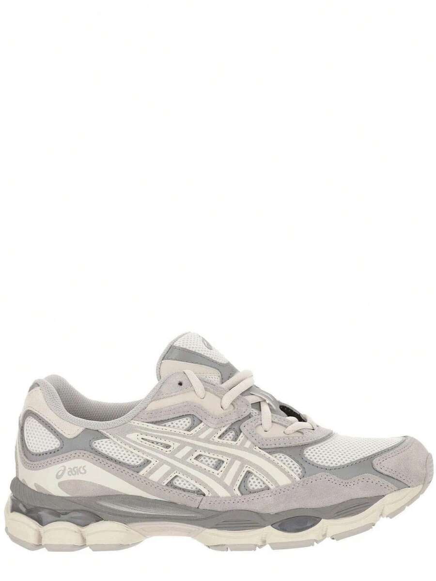 ASICS Gel-NYC Sneakers - Authentic Unisex Retro Lifestyle Running Shoes | Viral 2026 Sportstyle Urban Trainers | Premium Gel Technology Cushioning | Durable Suede & Mesh Performance Footwear | Classic Comfort Daily Sneakers - 牡蠣灰 - 查看 1
