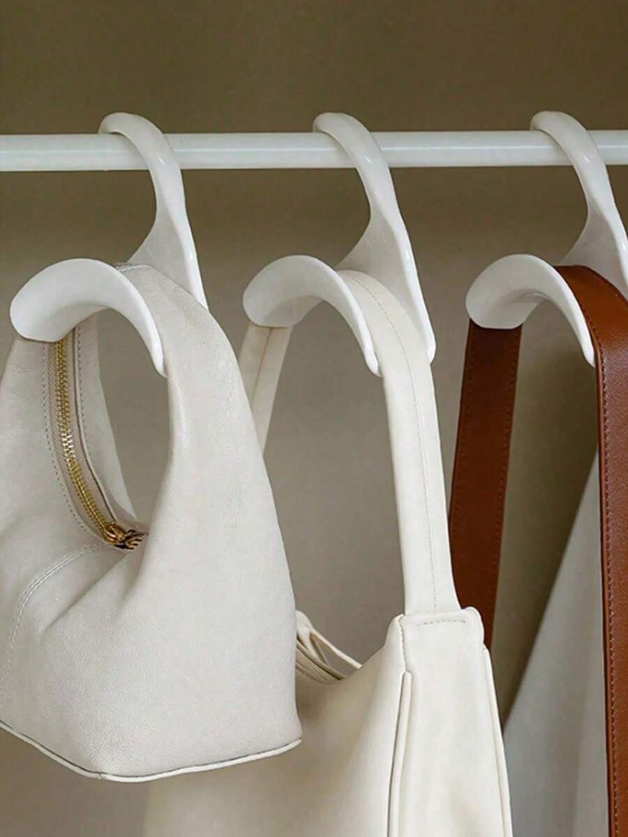 5 móc treo ví acrylic, móc treo túi xách để sắp xếp tủ quần áo, giá đỡ túi tote cho ví, túi xách, túi đeo vai. - Nhiều màu - Xem 1