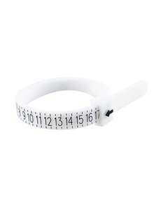 Ring Measuring Belt With Magnifying Glass Ring Soft Ruler Plastic US Code Filter Ring Auxiliary Tool Measuring Tool Jewelry Size Tool Women's Men's. - Multicolor - View 15