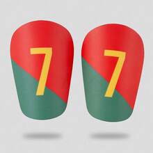 FIFA WRELS 1 双迷你足球护腿板，成人小腿保护套，耐用加厚衬垫保护套，贴合稳定 - 彩色 - 查看 13