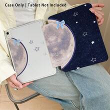 Ốp lưng kiêm giá đỡ máy tính bảng Moon1pc, tương thích với Honor Pad 8/9/10, Honor GT 11.5inch/X7/X8A/X9/X8Pro/X9Pro/V9/V8 Pro, MatePad Se 11inch/MatePad 11inch/11.5inch, MatePad Pro, cũng tương thích với , Apple thế hệ thứ 10/11 năm 2025 (A16), có thể gập lại chống cong vênh, các góc được gia cố bằng silicon, tự động bật/tắt màn hình, khe cắm bút tích hợp, giá đỡ có thể điều chỉnh nhiều góc độ - Bảo vệ hoàn hảo hàng ngày, món quà lý tưởng. - Nhiều màu - Xem 6