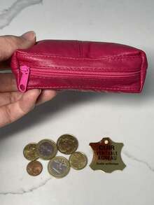 Coin Purses - 玫紅色 - 查看 4