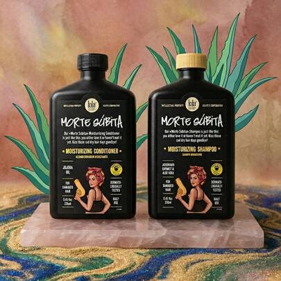 Lola Cosmetics Morte Súbita Shampoo & Conditioner Set – Moisturizing Hair Care For Dry & Damaged Hair