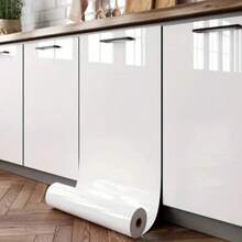 1Roll -Easy Application Luxurious Self-Adhesive Marble Pattern PVC Wallpaper - Waterproof, Peel & Stick, High Heat Resistant For Kitchen Backsplash, Bathroom, Furniture Makeover - Easy To Apply, Durable Vinyl Contact Paper - 1PC - View 3