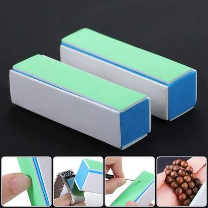 1/2/4 thanh làm sạch đồng hồ 4 mặt, lưới mài 1000/4000, dụng cụ đánh bóng linh kiện đồng hồ, tấm đánh bóng dành cho thợ sửa đồng hồ.