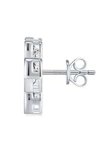Bông tai Moissanite bạc 925, thiết kế tối giản sang trọng, không gây dị ứng, chống oxy hóa, đa năng, quà tặng cho Ngày Valentine, Ngày của Mẹ, đám cưới, lễ đính hôn, sinh nhật, đựng trong hộp quà kèm giấy chứng nhận. - Bạc - Xem 9