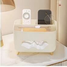 Multifunctional Luxury Home Tissue Box - High-Quality Tissue Holder Suitable For Living Room Coffee Table, Bedroom, Remote Control & Phone Storage - Multicolor - View 6