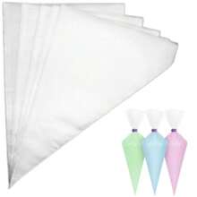 20/50/100/200pcs Disposable Triangle Piping Bags, Frosting Bags For Cake, Cupcake & Dessert Decorating, Essential Kitchen Baking Tools - Multicolor - View 4
