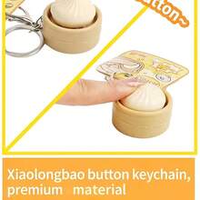 Fun Steam Shaped Press Keychain With Keyboard Design, Easy To Relieve Stress, Effectively Alleviate Anxiety, And Can Be Used As A Bag Decoration Accessory, Gift For Him/Her - Multicolor - View 2