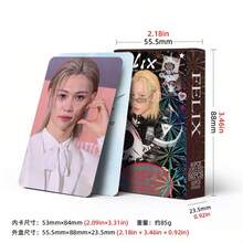 Portrait Photo Cards, Self-Print Cards, Mini Stickers, LOMO Cards - Multicolor - View 3