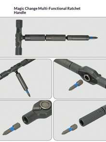 Bộ tua vít 25 món, thép S2 độ cứng cao, bộ dụng cụ sửa chữa điện thoại, máy tính, thiết bị gia dụng. - Bộ tua vít - Xem 9