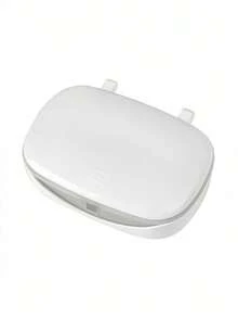 1pc Minimalist Soap Dish, Plastic Draining Soap Tray With Cover, Bathroom Soap Holder, Portable Travel Soap Storage Box, Bathroom Accessories - A - View 11