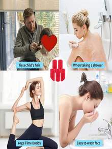 10/50/100/200PCS Dây buộc tóc đuôi ngựa màu đỏ độ đàn hồi cao, dây buộc tóc thời trang đơn giản thanh lịch không đường may, dây buộc tóc độ đàn hồi cao không gây chặt, bền và không dễ đứt, phụ kiện thiết yếu cho sinh hoạt hàng ngày tại nhà, văn phòng và gia đình, phù hợp cho tóc ngắn, buộc đuôi ngựa cao, buộc đuôi ngựa thấp, búi tóc, tóc mái, phụ kiện tóc thiết yếu mùa hè, phù hợp cho thể thao, thể hình, yoga, bơi lội, làm việc, giải trí, chụp ảnh, chân dung, hẹn hò hàng ngày, tiệc tối, ăn tối, tạo kiểu tóc, biểu diễn sân khấu - Đỏ - Xem 5
