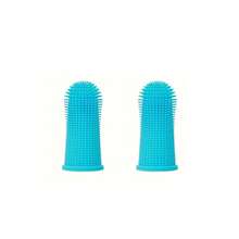 Pet Finger Toothbrush, Silicone Toothbrush, Puppy & Kitten Finger Brush, Suitable For Small Dogs And Cats - Multicolor - View 12
