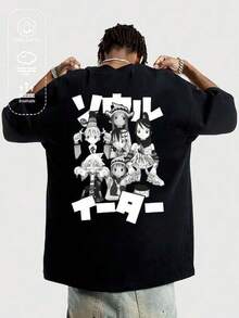 Men T-Shirts - 黑色 - 查看 1