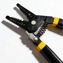 Multifunctional Crescent-Shaped Wire Stripper, Suitable For Electricians, Cable Maintenance, Wire Cutting, Stripping, Crimping And Wire Pliers - 1 - View 5