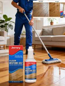 1pc Floor Repair & Polish, Daily Care For Scratch Marks, Unnoticeable Traces, Wood Wax, Wood Spray, Wood Paint, Furniture Wood Repair Wax - 液體 - 查看 1