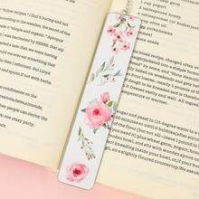 治愈系清新水彩花卉不锈钢书签，多种颜色可选，并配有同款樱花吊坠。自然文艺风格，是爱书之人、花卉爱好者和阅读达人的理想之选。 - 均碼 - 查看 10
