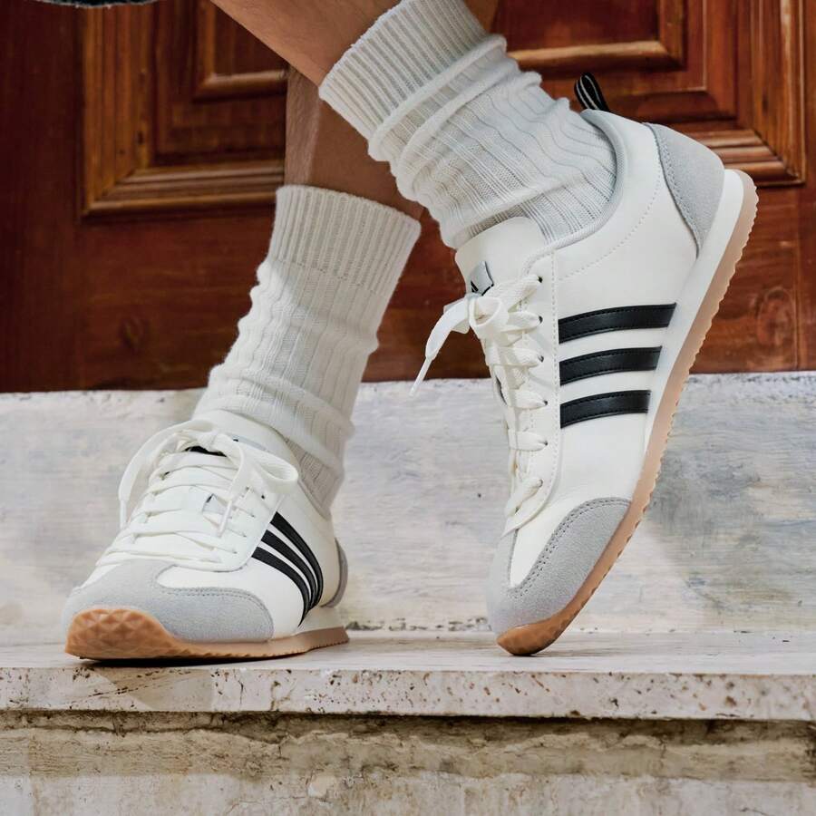Giày thể thao đế mỏng phong cách retro VS JOG 2.0 "Ice Cream T-Toe" - trắng - Xem 1